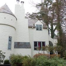 峰会,皇冠体育在线线上 Slate Roof and Stucco House Wash 1